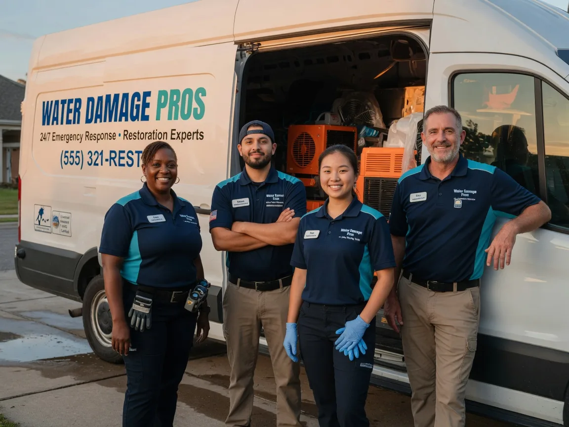 Water Damage Restoration company in Portage, WI